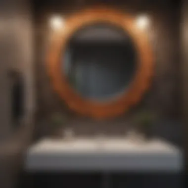 Stylish Decor Elements Stylish decor elements in a transformed small bathroom