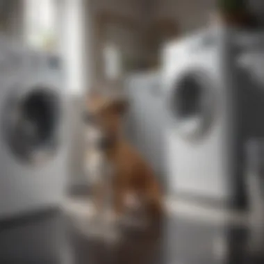 A variety of laundry products designed for pet owners