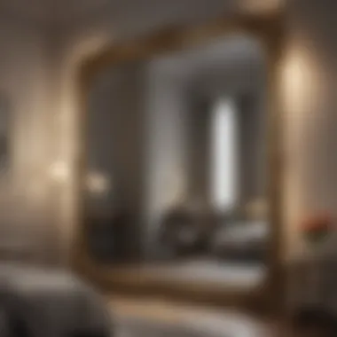 Modern Trends in Bedroom Mirror Design Trendy bedroom decor with a full-length mirror