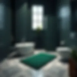 The Dark Green Bathroom Mat: A Comprehensive Exploration Introduction