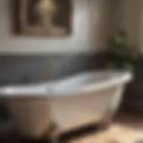 A pristine refinished bathtub showcasing a glossy surface