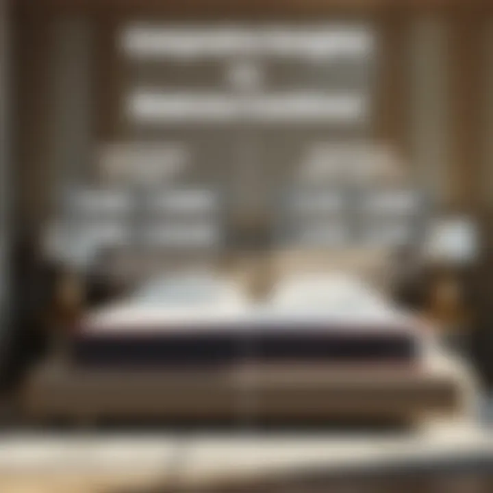 Infographic comparing traditional mattresses and mattress combiners