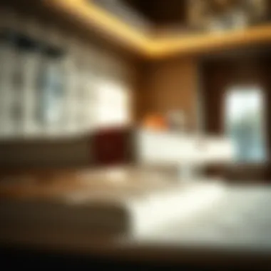 A close-up of a mattress combiner demonstrating its innovative design