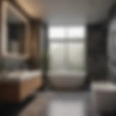 Modern Walk-In Bathroom Design Elegant walk-in bathroom showcasing modern fixtures