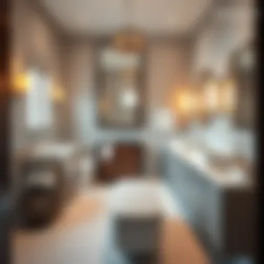 Modern Bathroom Elegance Elegant bathroom remodel showcasing modern fixtures and design