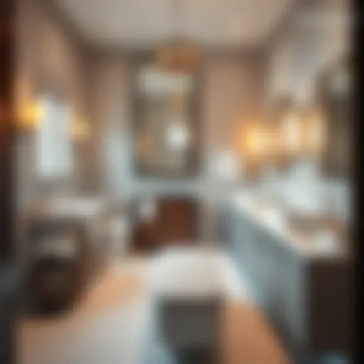 Modern Bathroom Elegance Elegant bathroom remodel showcasing modern fixtures and design