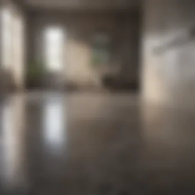 Dramatic Floor Transformation Before and after of a bathroom floor transformation