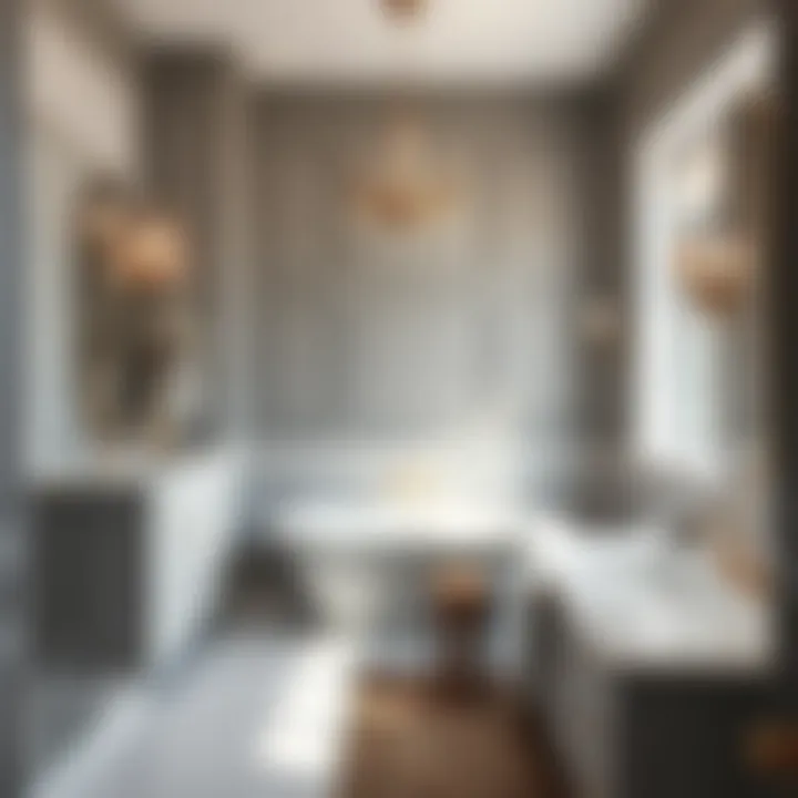 Luxurious Finishes Inspiration Luxurious bathroom with high-end finishes and accessories