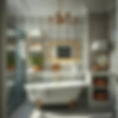 Innovative Storage Solutions for Bathrooms Creative storage solutions enhancing bathroom functionality