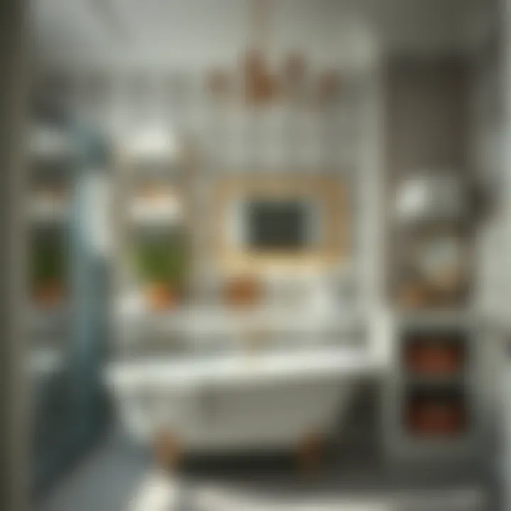 Innovative Storage Solutions for Bathrooms Creative storage solutions enhancing bathroom functionality