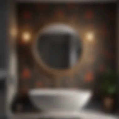 Preparing Your Wallpaper for a New Look Bathroom wallpaper ready for painting
