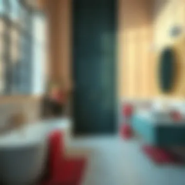 Diverse Design Inspirations for Bathrooms Inspiration board showcasing diverse bathroom styles