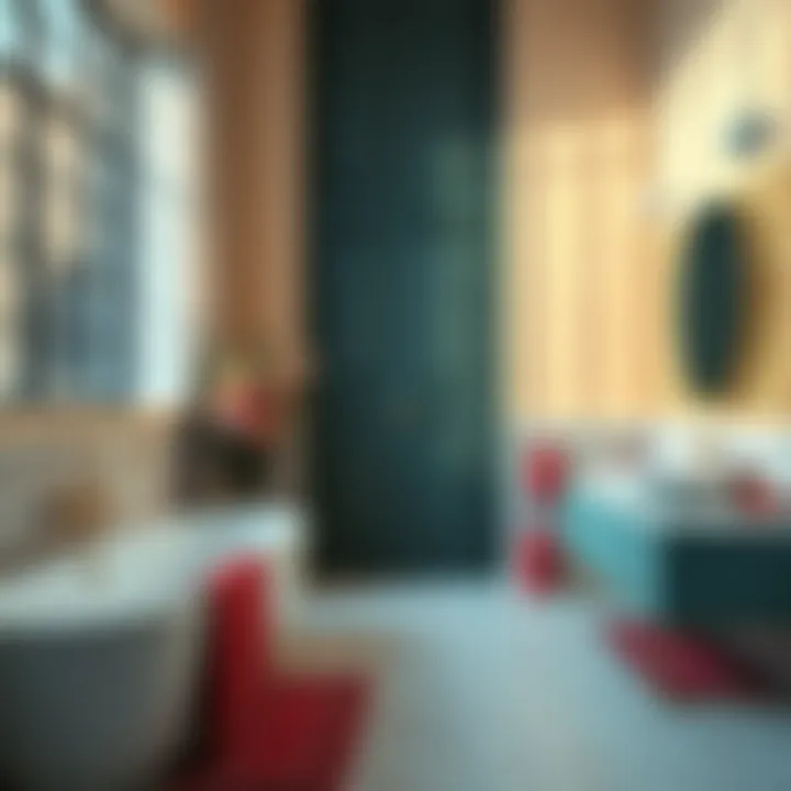 Diverse Design Inspirations for Bathrooms Inspiration board showcasing diverse bathroom styles