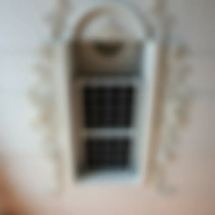 Enhancing Home Air Quality with Exhaust Ducts Visual representation of air quality improvement