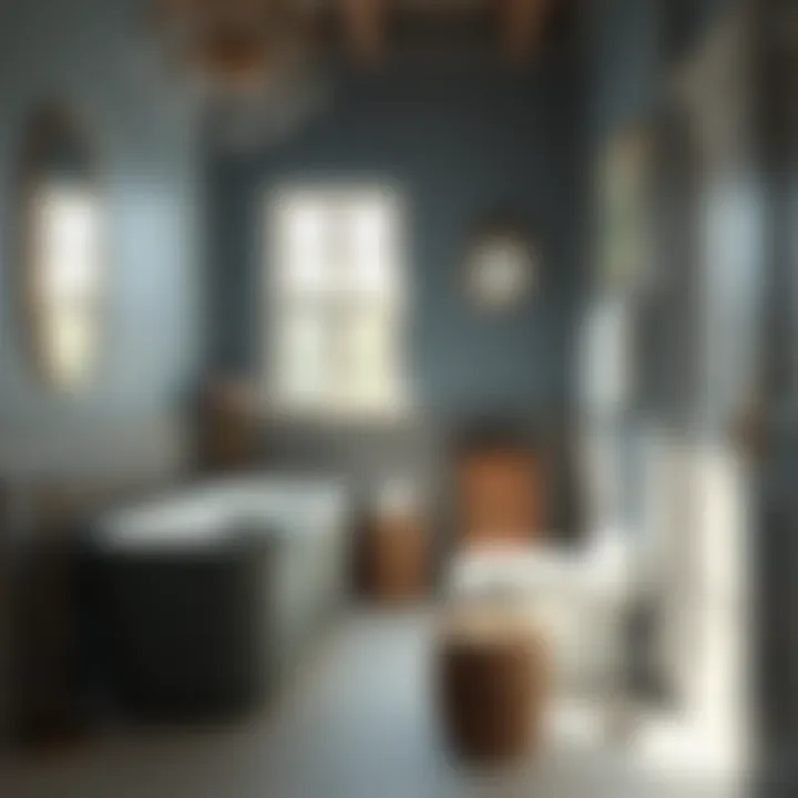 Color palette for bathroom renovation